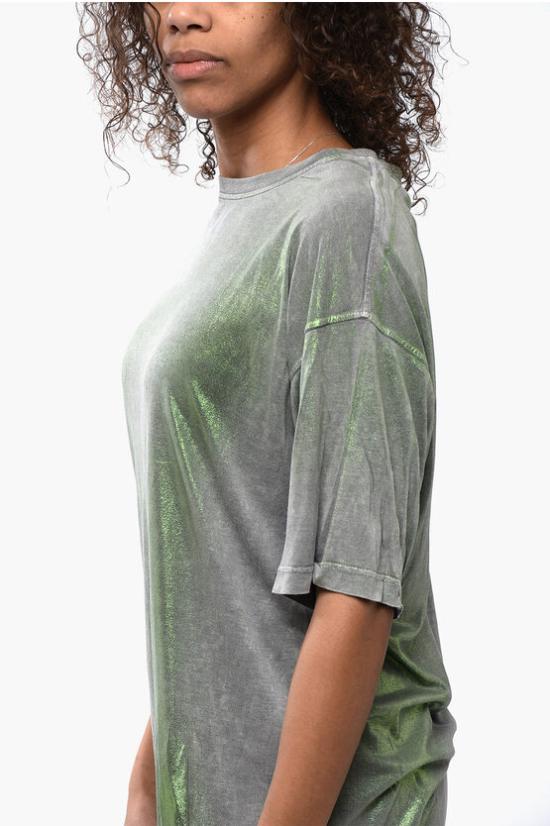  디젤 반팔 티셔츠 A12731 0DPAN 9BXB Gray - DIESEL