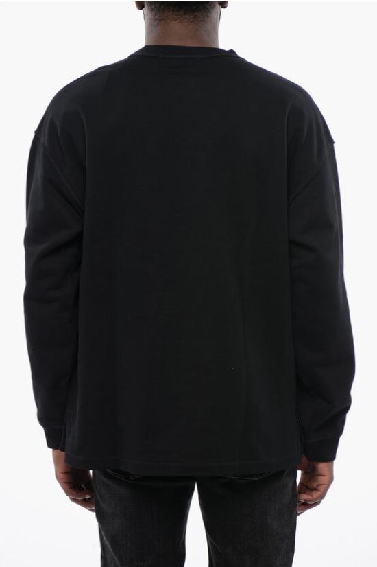  디젤 긴팔 티셔츠 A12150 0IAJH 9XX Black - DIESEL