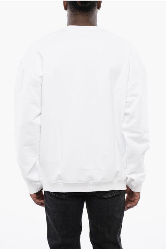  디젤 긴팔 티셔츠 A11778 0IAJH 100 White - DIESEL