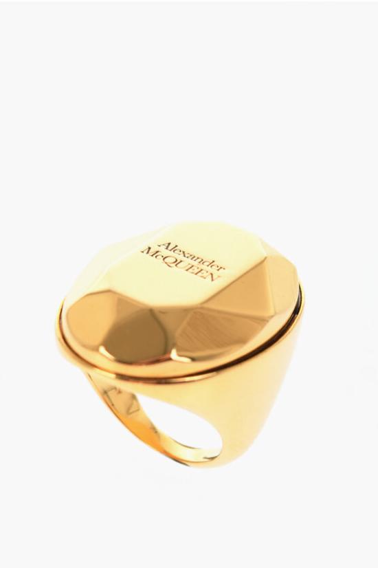  알렉산더 맥퀸 반지 757452 J160T 0448 Gold