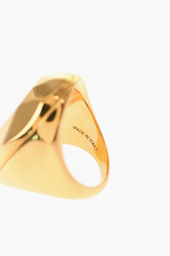  알렉산더 맥퀸 반지 757452 J160T 0448 Gold - ALEXANDER MCQUEEN