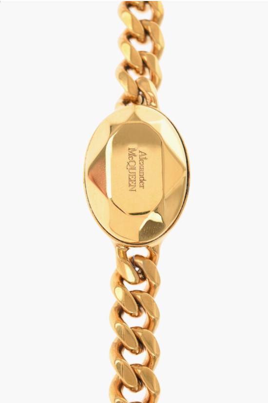  알렉산더 맥퀸 팔찌 757453 J160T 0448 Gold - ALEXANDER MCQUEEN
