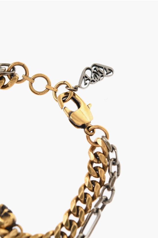  알렉산더 맥퀸 팔찌 789579 J160L 4846 Oro Argento - ALEXANDER MCQUEEN