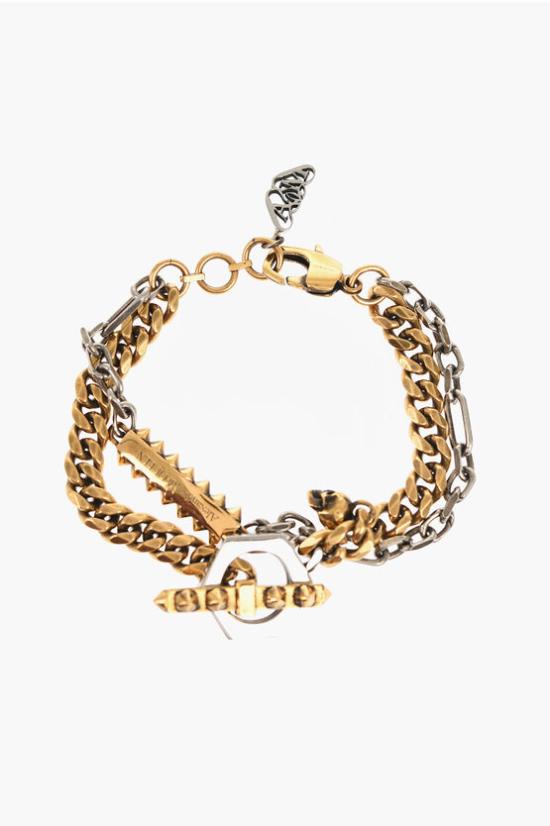  알렉산더 맥퀸 팔찌 789579 J160L 4846 Oro Argento