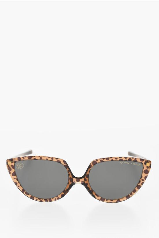  마이키타 선글라스 SOS TopAZ LEOPARD DARKGREY SOLID Marrone Nero - MYKITA