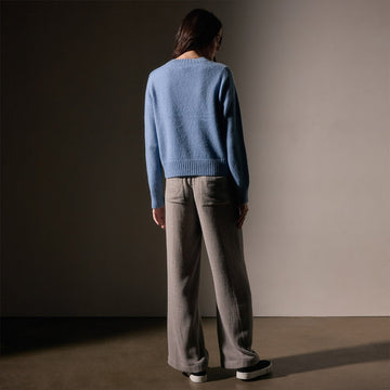  할리 오브 스코틀랜드 쉐기 독 크루넥 스웨터 M24747SHAGGYBLUETOON BLUE TOON DOM