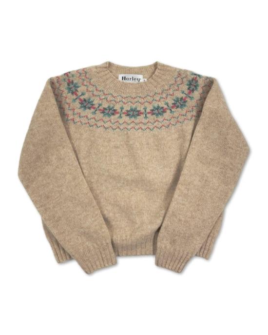  할리 오브 스코틀랜드 스웨터 L46157TUSK DOM