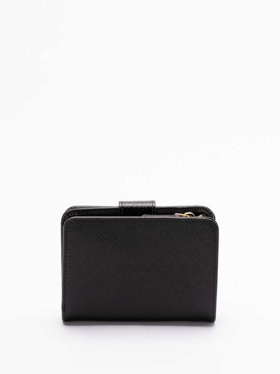 25FW 프라다 반지갑 1ML0182C7XF0002 BLACK DOM - PRADA