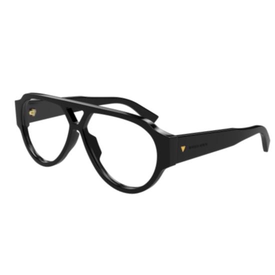 24FW 보테가베네타 선글라스 BV1318S 005 BLACK BLACK TRANSPARENT