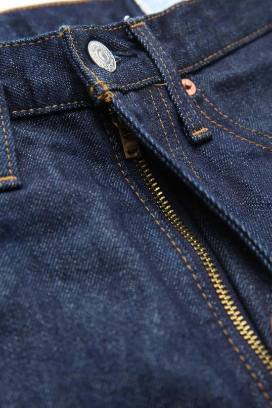  오어슬로우 데님 팬츠 Orslow 짧은 길이 105 90's 데님 원워시 진 - ORSLOW