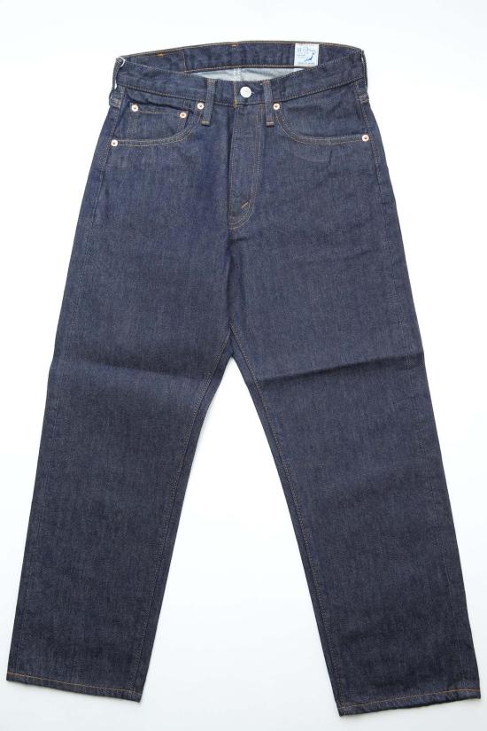  오어슬로우 데님 팬츠 Orslow 짧은 길이 105 90's 데님 원워시 진 - ORSLOW