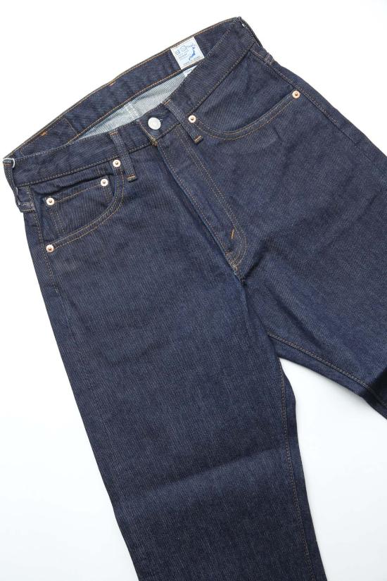  오어슬로우 데님 팬츠 Orslow 짧은 길이 105 90's 데님 원워시 진 - ORSLOW