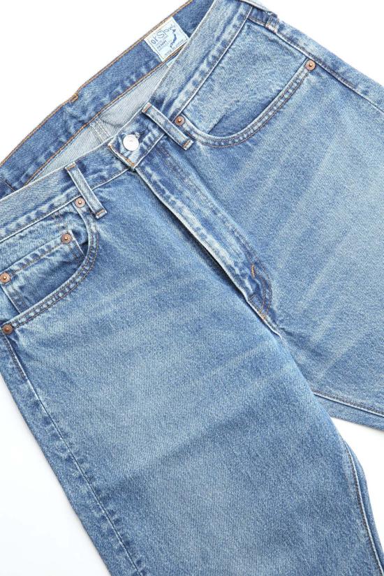  오어슬로우 데님 팬츠 Orslow 여성용 짧은 길이 105 90년대 데님 청바지 - ORSLOW