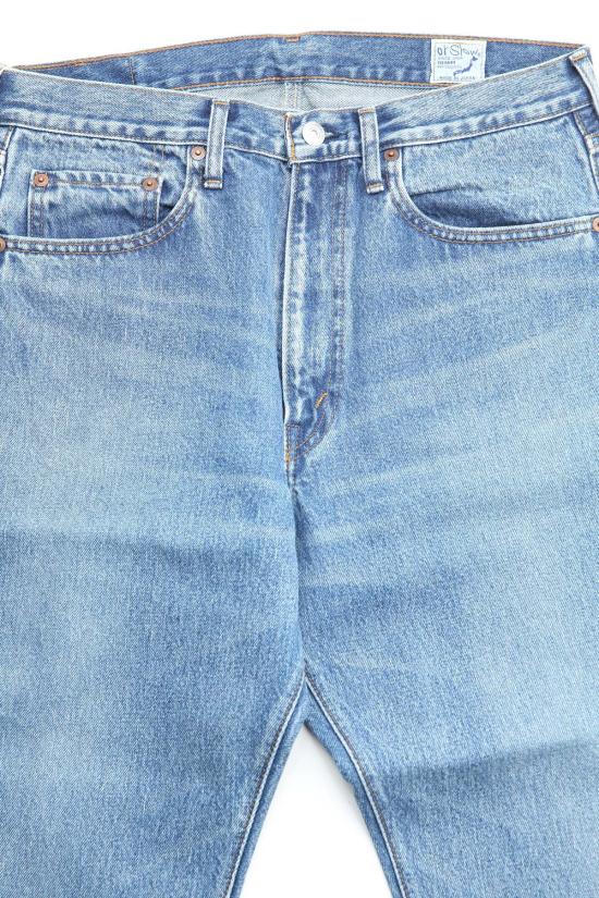  오어슬로우 데님 팬츠 Orslow 여성용 짧은 길이 105 90년대 데님 청바지 - ORSLOW