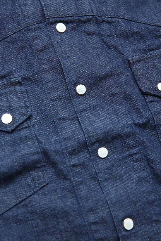  오어슬로우 데님 자켓 오슬로우 숏 웨스턴 셔츠 재킷 원워시 - ORSLOW