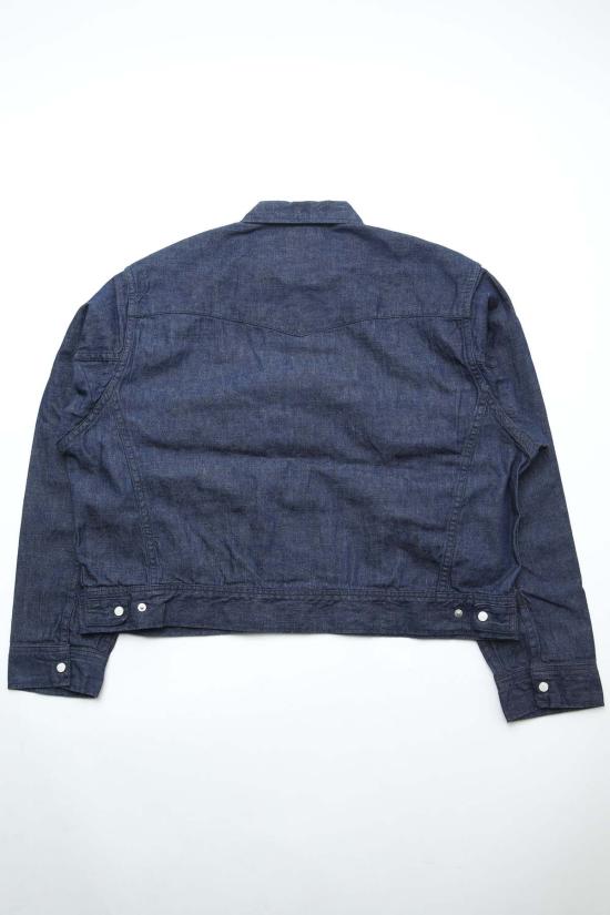  오어슬로우 데님 자켓 오슬로우 숏 웨스턴 셔츠 재킷 원워시 - ORSLOW