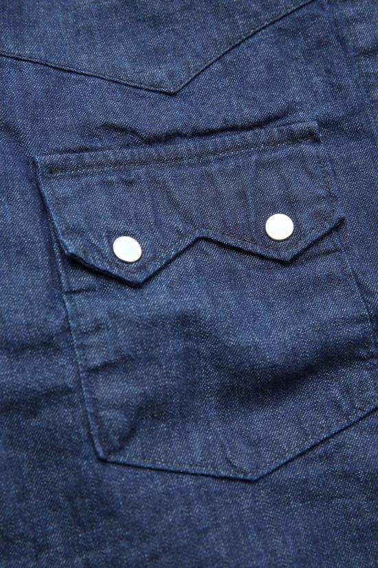  오어슬로우 데님 자켓 오슬로우 숏 웨스턴 셔츠 재킷 원워시 - ORSLOW