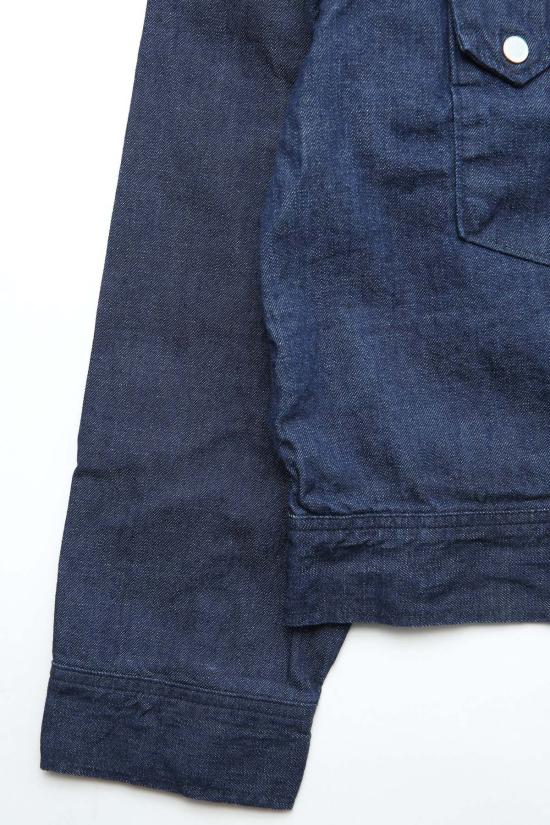  오어슬로우 데님 자켓 오슬로우 숏 웨스턴 셔츠 재킷 원워시 - ORSLOW