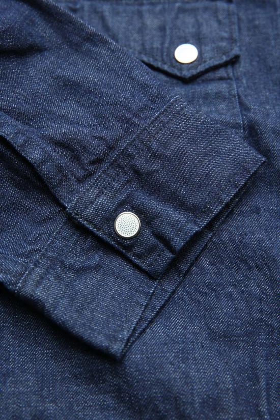  오어슬로우 데님 자켓 오슬로우 숏 웨스턴 셔츠 재킷 원워시 - ORSLOW