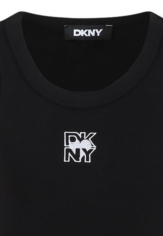 25SS [키즈] 디케이엔와이 탑 D62263 09B BLACK - DKNY