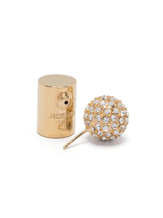 25SS 자크뮈스 이어링 241JW720 5101 283 GOLD CRYSTAL - JACQUEMUS