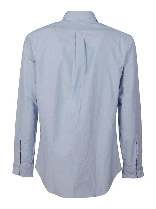  폴로 랄프로렌 컬러 포니 자수 커스텀 핏 버튼 다운 셔츠  710792041002 Blue - POLO RALPH LAUREN