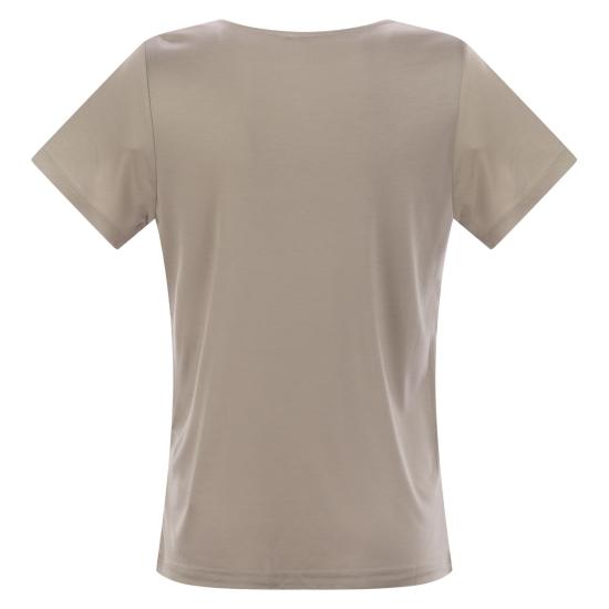 25SS 페이 반팔 티셔츠 NPWB2506150XBA TURTLEDOVE - FAY