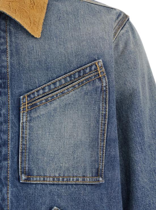 25SS 알렉산더 맥퀸 데님 자켓 809777QTACM0439 Blu - ALEXANDER MCQUEEN