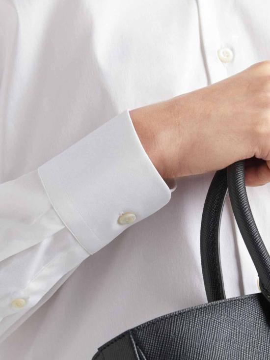  프라다 긴팔 셔츠 UCM608SOOO10HTF0009 White - PRADA