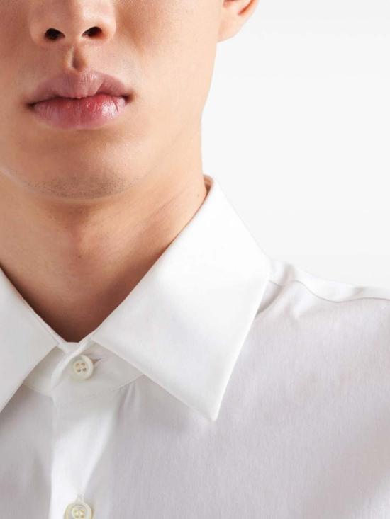 25SS 프라다 긴팔 셔츠 UCM608SOOO10HTF0009 White - PRADA