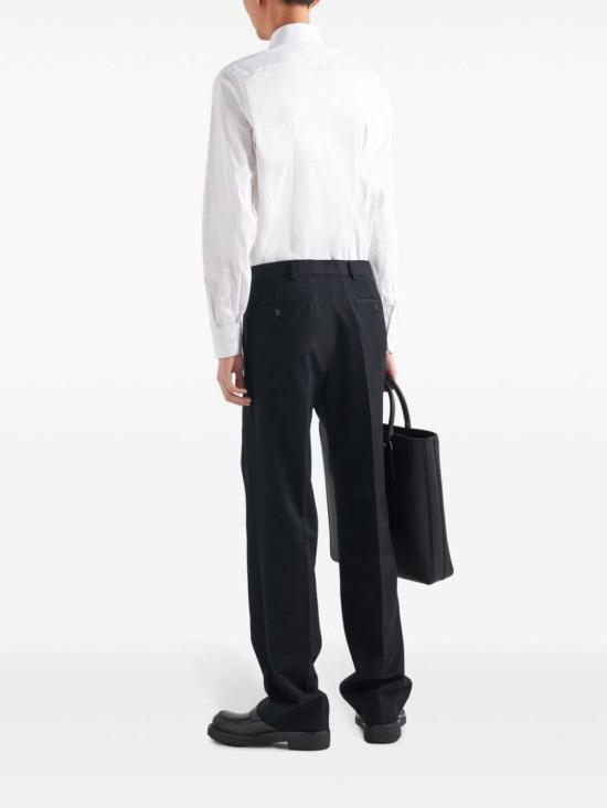 25SS 프라다 긴팔 셔츠 UCM608SOOO10HTF0009 White - PRADA