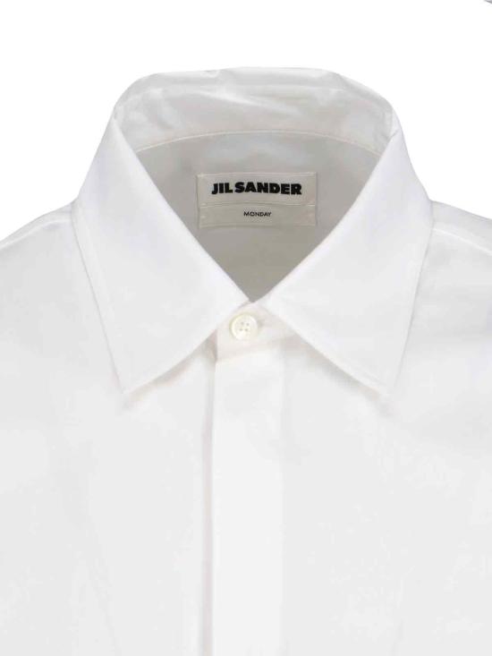 25SS 질샌더 긴팔 셔츠 J24DL0110J45001100 White - JIL SANDER