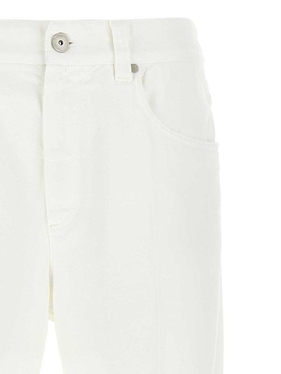 25SS 브루넬로 쿠치넬리 컨템포러리 루즈 데님 팬츠 M0H81P5568C600R White - BRUNELLO CUCINELLI
