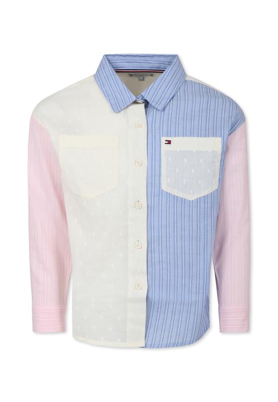 25SS [키즈] 타미힐피거 셔츠 24F THKG0KG08510J KG0KG08510 0A6 MULTICOLOR