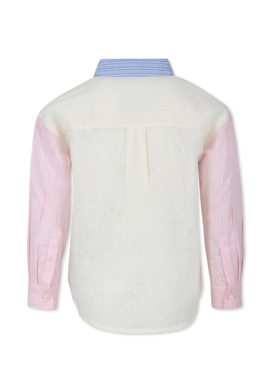 25SS [키즈] 타미힐피거 셔츠 24F THKG0KG08510J KG0KG08510 0A6 MULTICOLOR - TOMMY HILFIGER