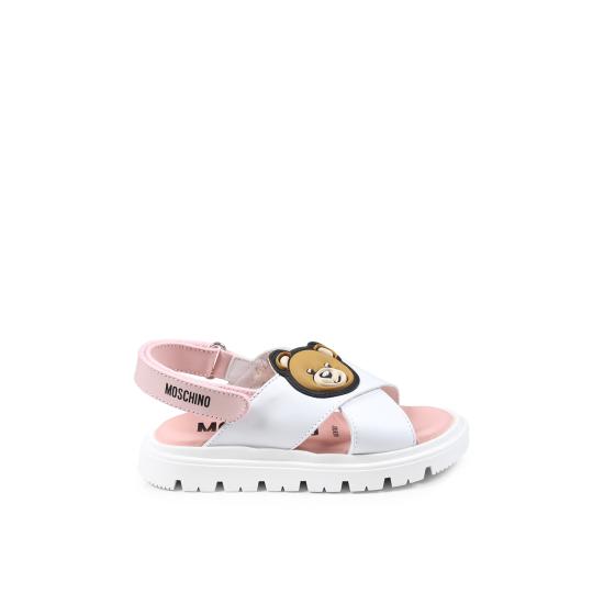 25SS [키즈] 모스키노 샌들 80438 2 WHITE