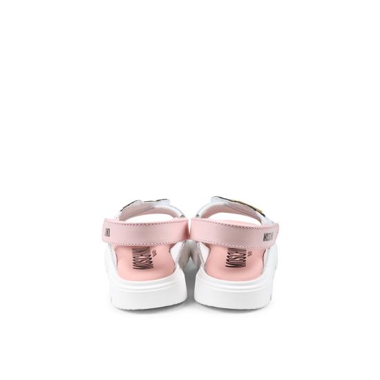 25SS [키즈] 모스키노 샌들 80438 2 WHITE - MOSCHINO