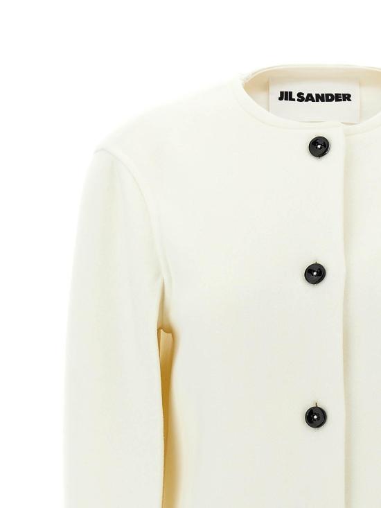  질샌더 자켓 J03DL0165J40006105 White - JIL SANDER