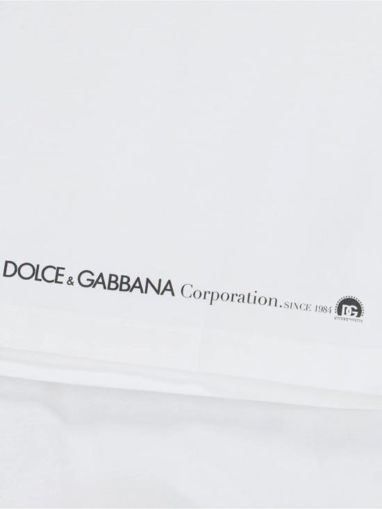 26SS 돌체앤가바나 반팔 티셔츠 G8PN9TG7O4TW0800 White - DOLCE & GABBANA