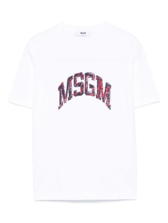 25SS [주니어] 엠에스지엠 탑 S5MSJGTH255 001 White