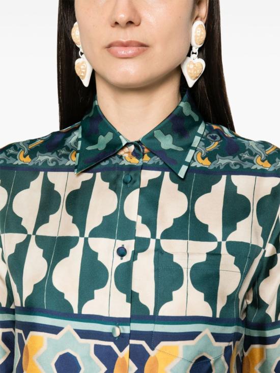  라 더블제이 셔츠 SHI0001 SIL001REA01 GR04 CASAREALE - LA DOUBLEJ