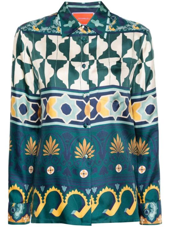  라 더블제이 셔츠 SHI0001 SIL001REA01 GR04 CASAREALE