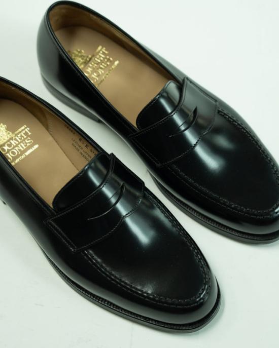  크로켓 앤 존스 뮬/슬리퍼 BLACKCAVALRYCALF28363AD11L1 DOM - CROCKETT&JONES