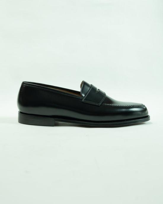  크로켓 앤 존스 뮬/슬리퍼 BLACKCAVALRYCALF28363AD11L1 DOM - CROCKETT&JONES