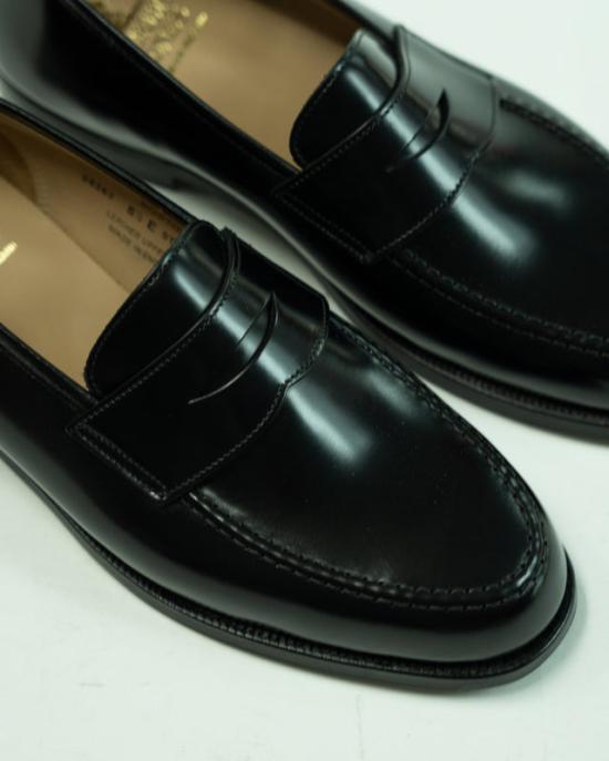  크로켓 앤 존스 뮬/슬리퍼 BLACKCAVALRYCALF28363AD11L1 DOM - CROCKETT&JONES