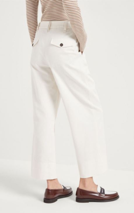 25SS 브루넬로 쿠치넬리 스트레이트 팬츠 ML145P8833 C9002 - BRUNELLO CUCINELLI