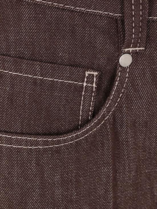 25SS 브루넬로 쿠치넬리 스트레이트 팬츠 MB125P5658 C003 - BRUNELLO CUCINELLI