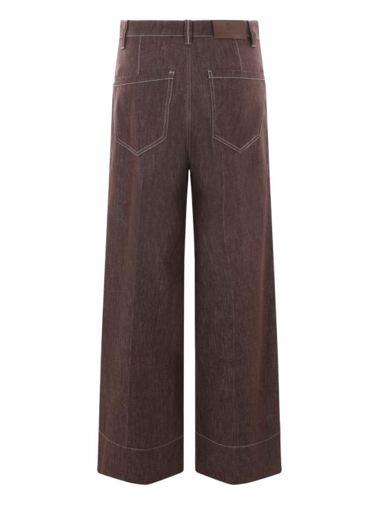 25SS 브루넬로 쿠치넬리 스트레이트 팬츠 MB125P5658 C003 - BRUNELLO CUCINELLI