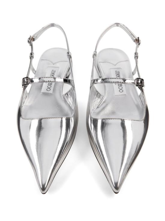 25SS 지미추 힐/펌프스 DIDI FLAT QUI SILVER - JIMMY CHOO