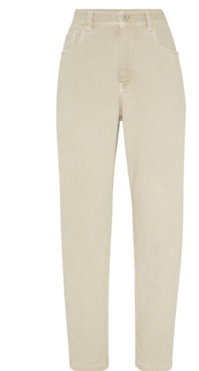 25SS 브루넬로 쿠치넬리 스트레이트 팬츠 MB057P5319 C7192 - BRUNELLO CUCINELLI